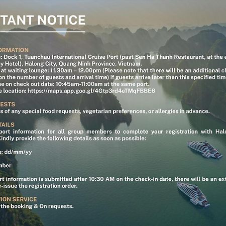 Отель Grand Pioneers Halong Bay Cruise 1 Халонг Экстерьер фото