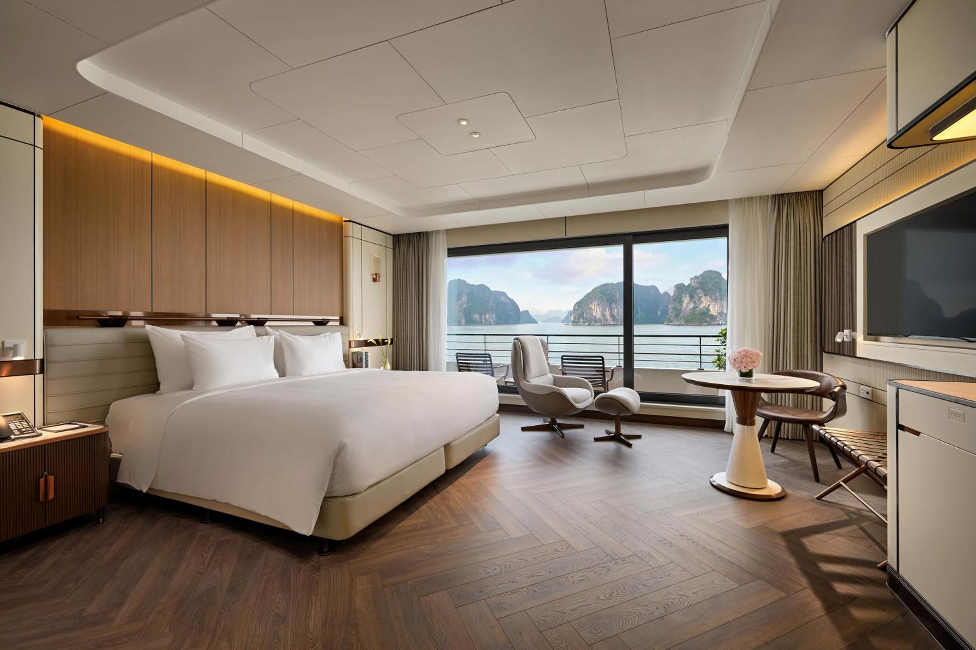 Отель Grand Pioneers Halong Bay Cruise 1 Халонг Экстерьер фото
