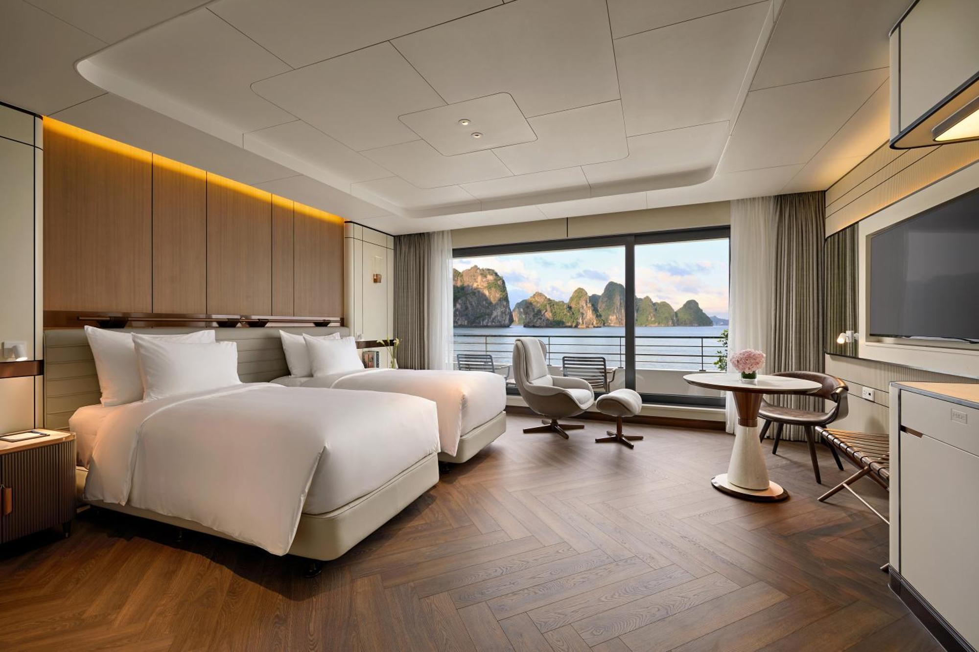 Отель Grand Pioneers Halong Bay Cruise 1 Халонг Экстерьер фото