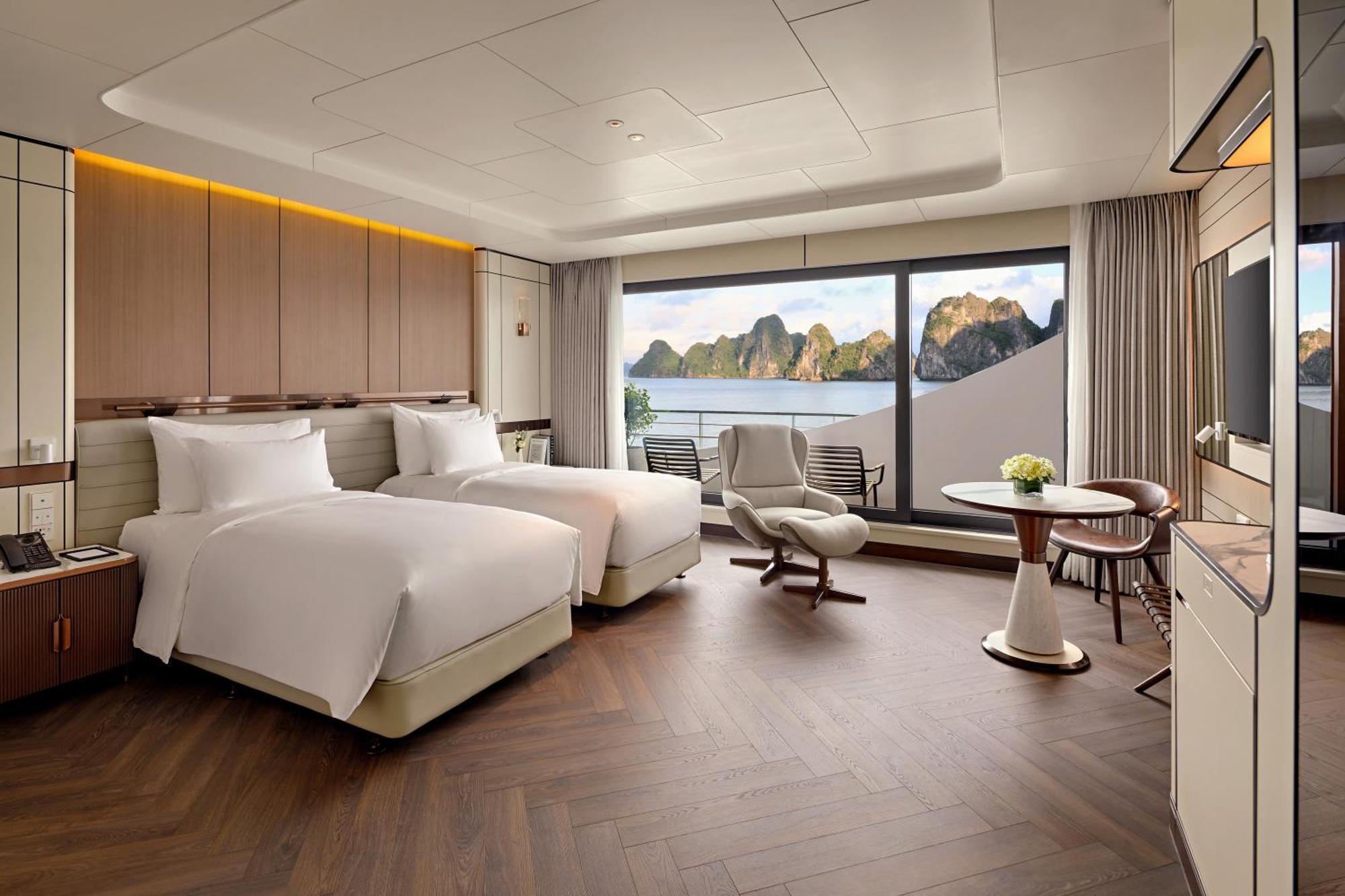 Отель Grand Pioneers Halong Bay Cruise 1 Халонг Экстерьер фото