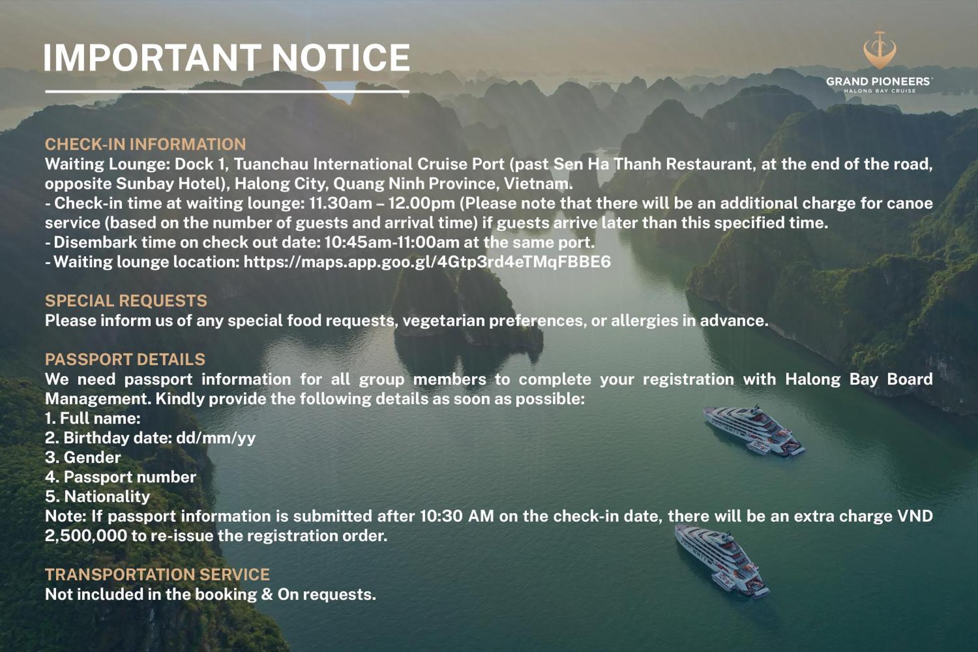 Отель Grand Pioneers Halong Bay Cruise 1 Халонг Экстерьер фото